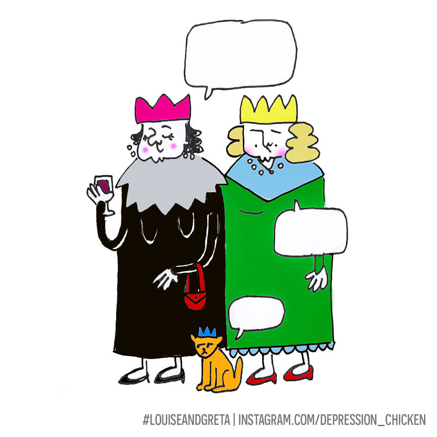 I Draw, You Fill In The Speech Bubbles In The Comments