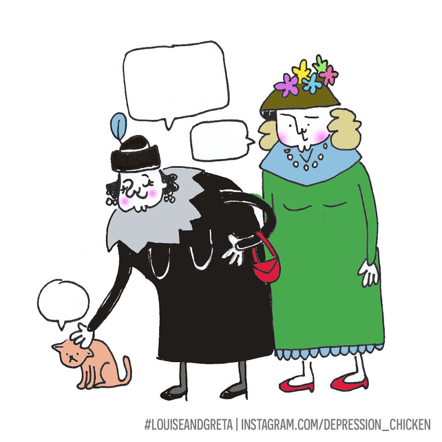 I Draw, You Fill In The Speech Bubbles In The Comments