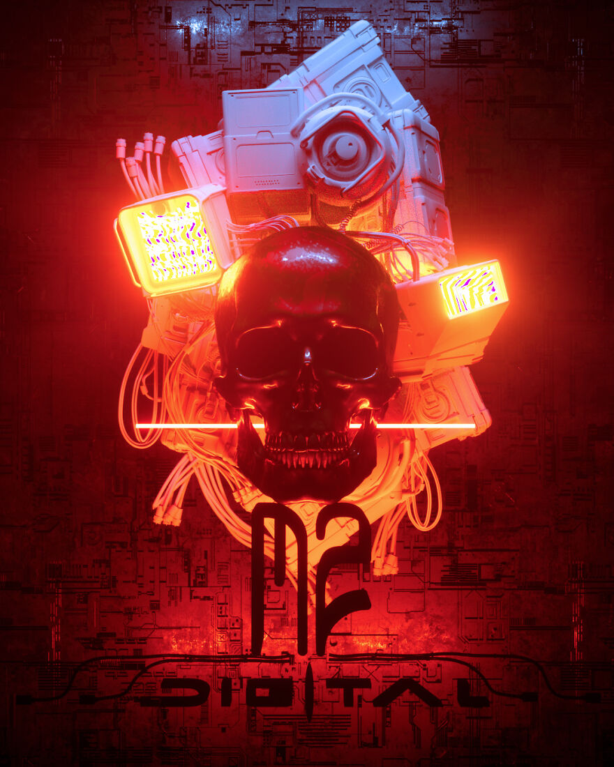 My Cyberpunk Inspired Art (16 Pics)