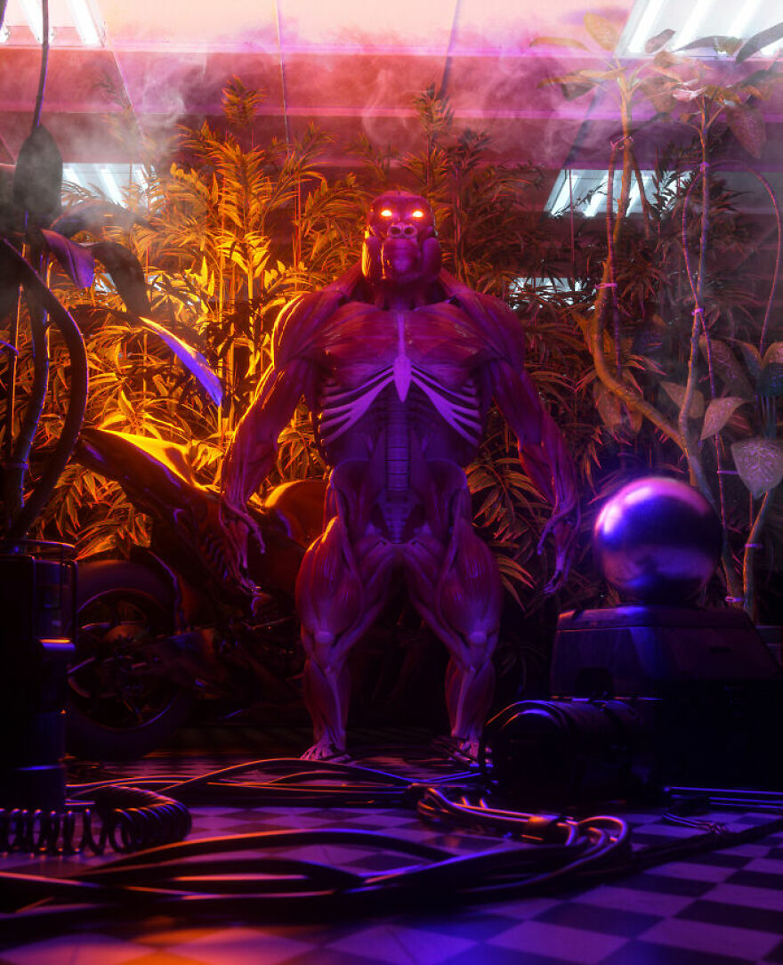 My Cyberpunk Inspired Art (16 Pics)