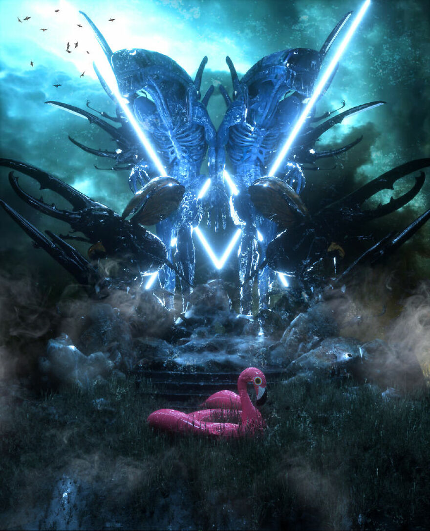 My Cyberpunk Inspired Art (16 Pics)