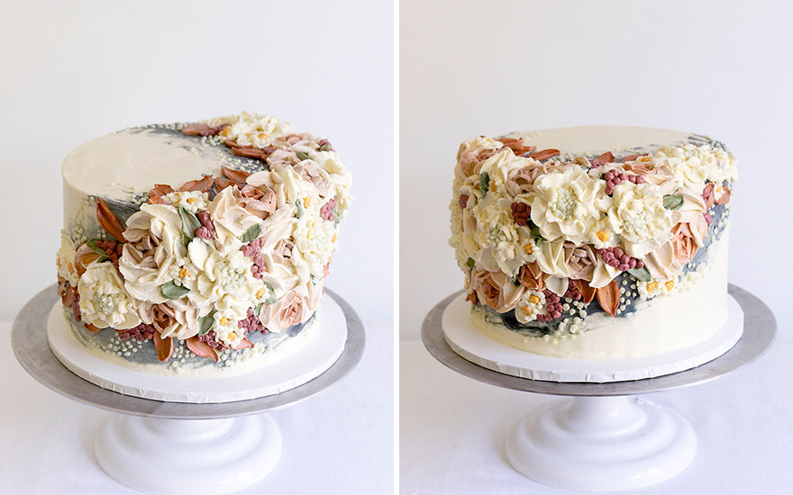 Neutral Micro Wedding Cake