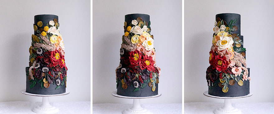 All The Best Ombre Cake