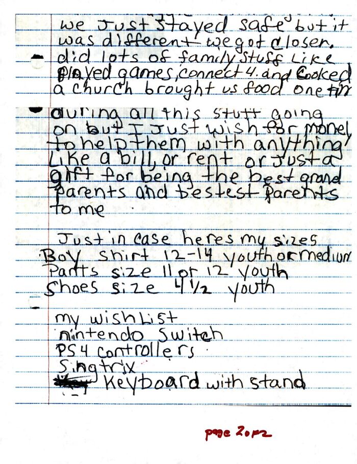 Children Write To USPS' Operation Santa During The COVID Pandemic And Their Requests Are Simply Heartbreaking