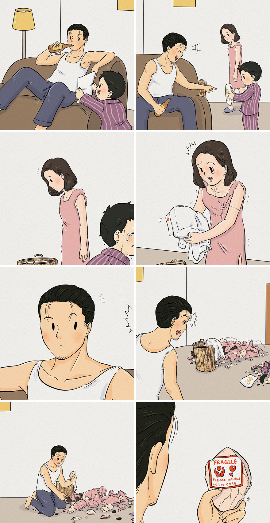 This Artist Creates Thought-Provoking Comics That Will Probably Make You Cry (6 New Comics) This Artist Creates Thought-Provoking Comics That Will Probably Make You Cry (6 New Comics)