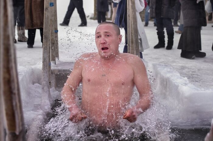 Born Again. Ice Bath