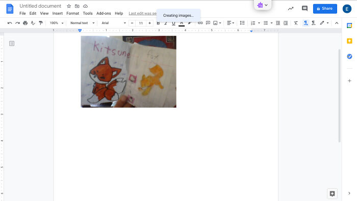 A Fox And A 九尾の狐 Kyūbinokitsune ( Nine Tailed Fox)