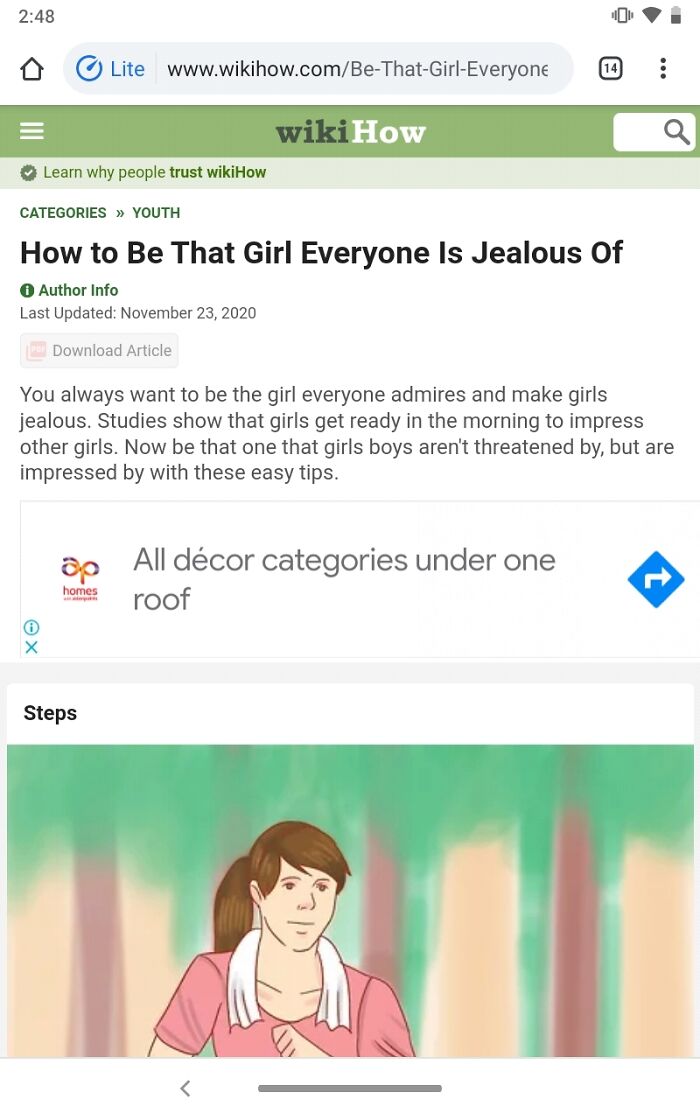 I'm Not A Girl But I Found This Lol