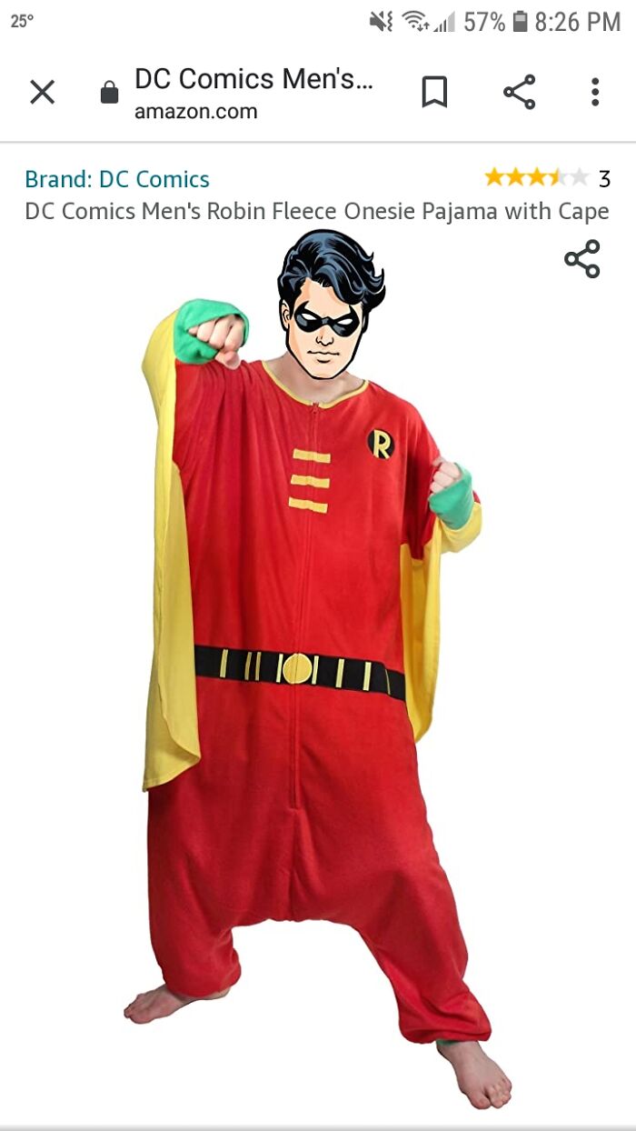 "Robin Adult Pajamas"