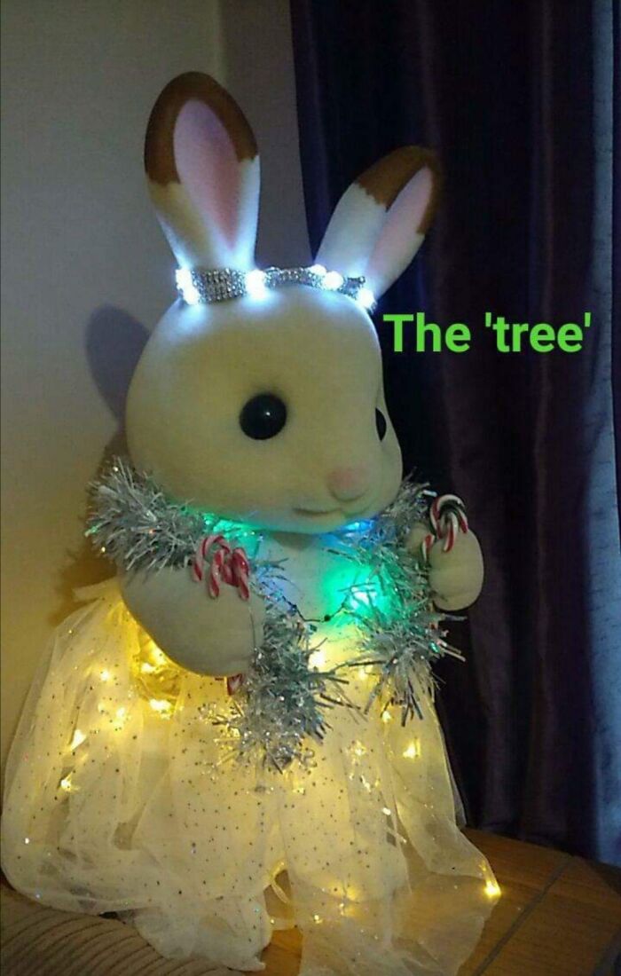 Here's 2017's "Tree" The Year I Was Lacking Xmas Spirit!