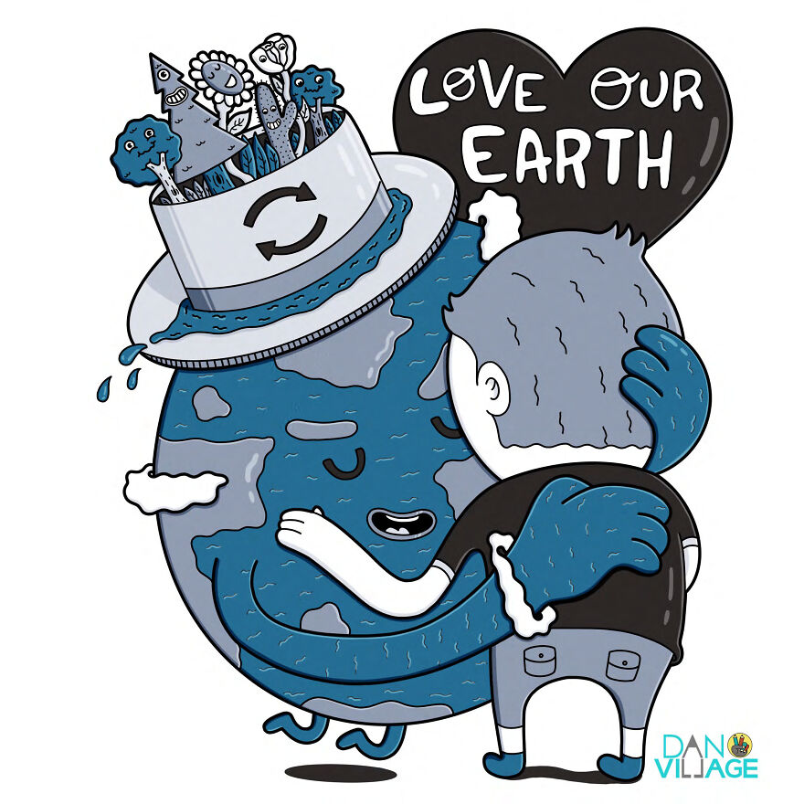 This Artist Dad Has Illustrated Life Lessons From 2020 To Inspire His Kids And Yours.