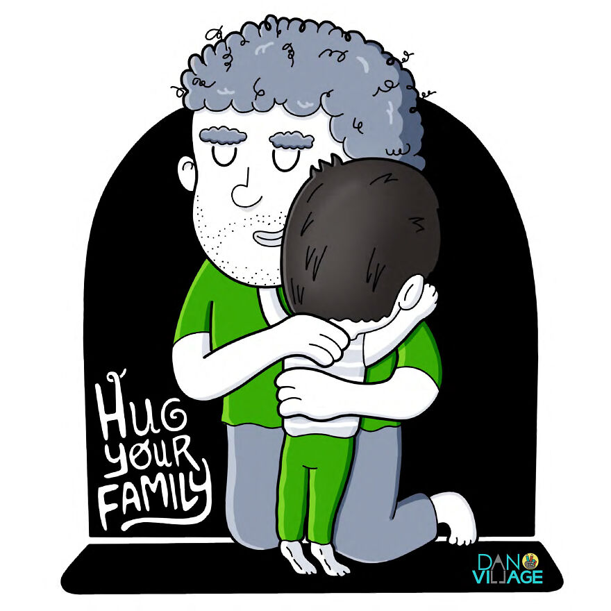 This Artist Dad Has Illustrated Life Lessons From 2020 To Inspire His Kids And Yours.