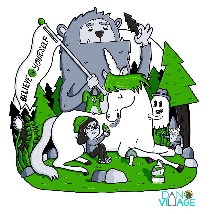 This Artist Dad Has Illustrated Life Lessons From 2020 To Inspire His Kids And Yours.