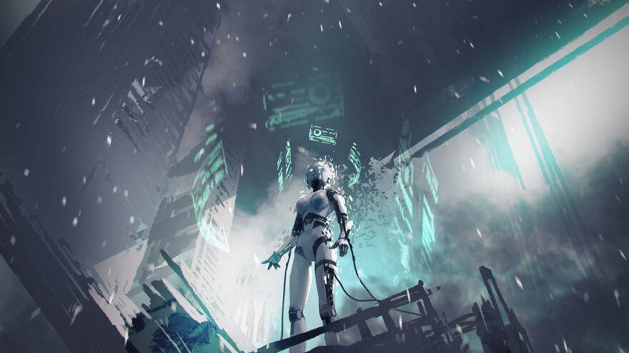 This Digital Artist Creates Fantasy Worlds Using His Old Photos (58 New Pics)