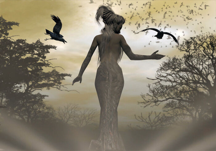 Twilight Of The Dryads - Digital Artwork On Daz Studio