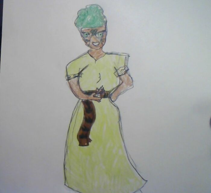 She Ain't Takin' No Mumbo Jumbo. (She's An Earth Elemental)