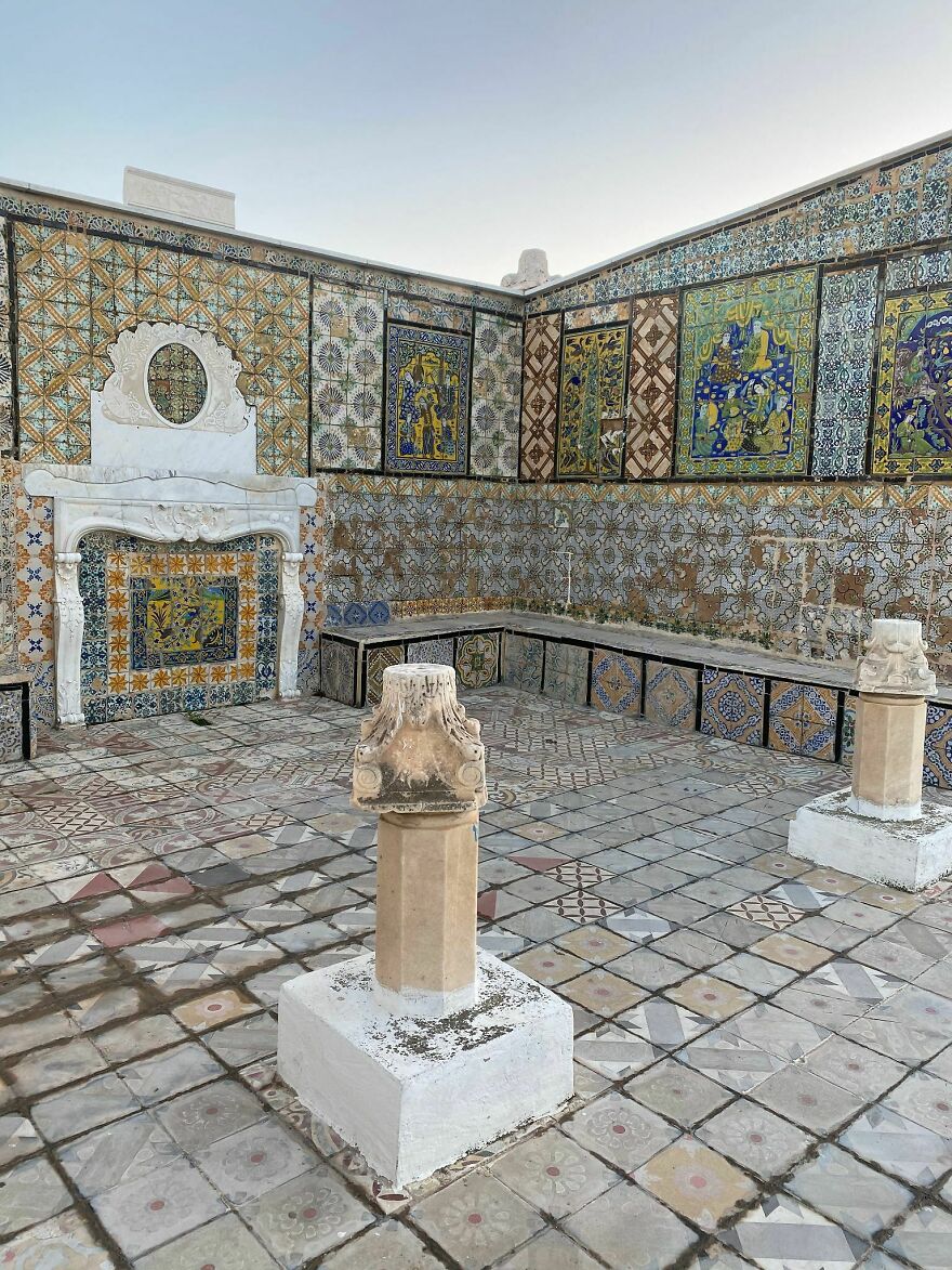 Rooftop At A Carpet Shop