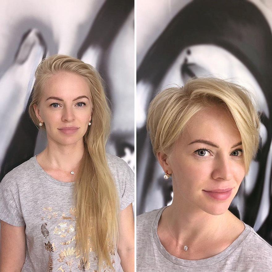 Women Risk Cutting Their Hair And Realize That They Only Gained From It