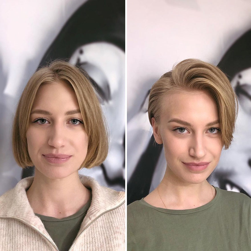 Women Risk Cutting Their Hair And Realize That They Only Gained From It