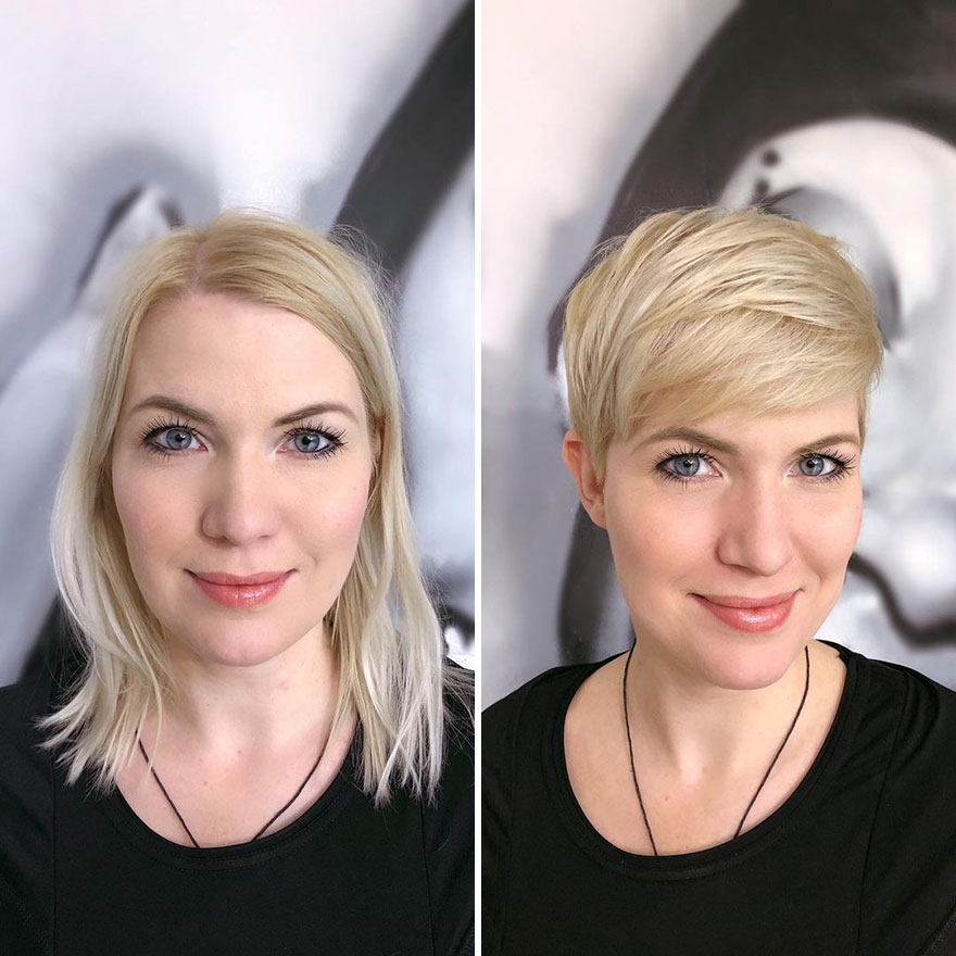 Women Risk Cutting Their Hair And Realize That They Only Gained From It