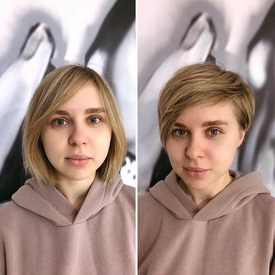 Women Risk Cutting Their Hair And Realize That They Only Gained From It