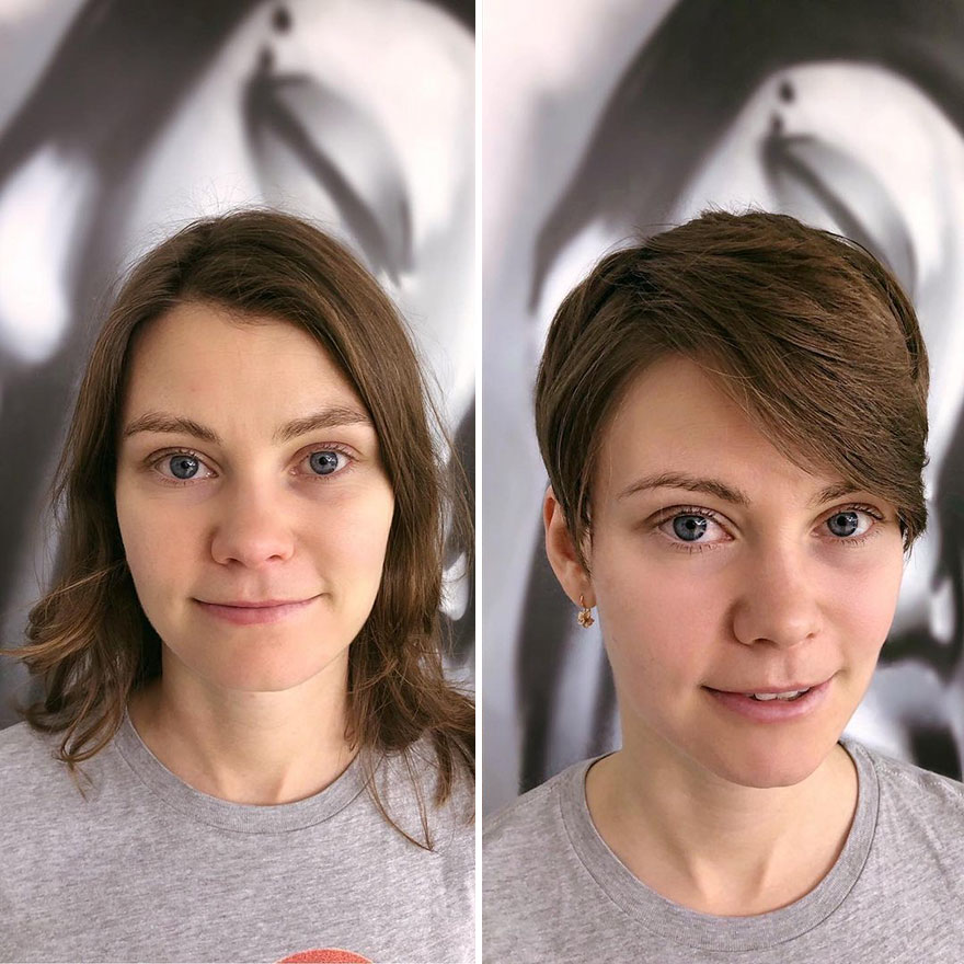 Women Risk Cutting Their Hair And Realize That They Only Gained From It