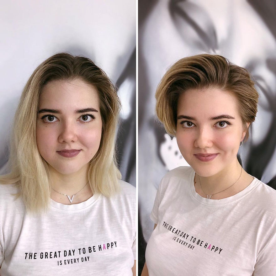 Women Risk Cutting Their Hair And Realize That They Only Gained From It