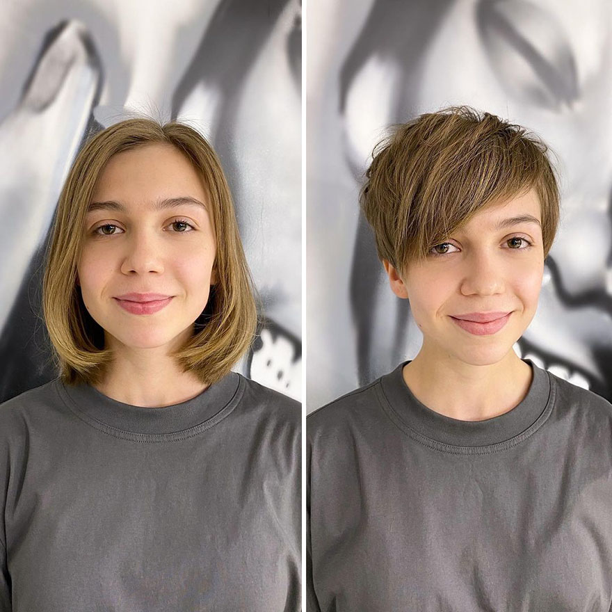 Women Risk Cutting Their Hair And Realize That They Only Gained From It