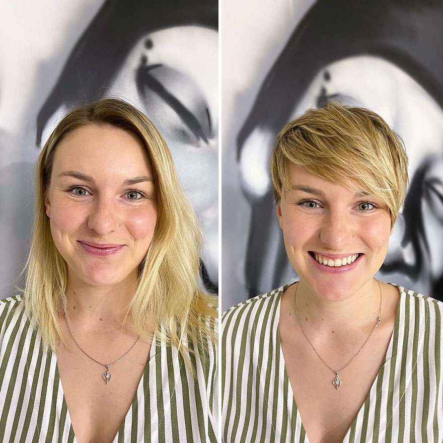 Women Risk Cutting Their Hair And Realize That They Only Gained From It