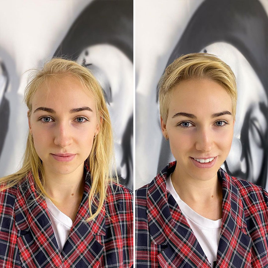 Women Risk Cutting Their Hair And Realize That They Only Gained From It