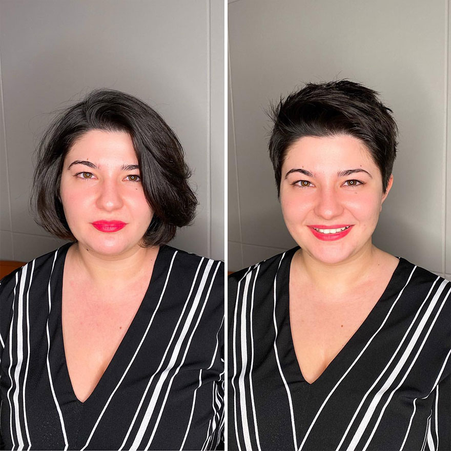 Women Risk Cutting Their Hair And Realize That They Only Gained From It