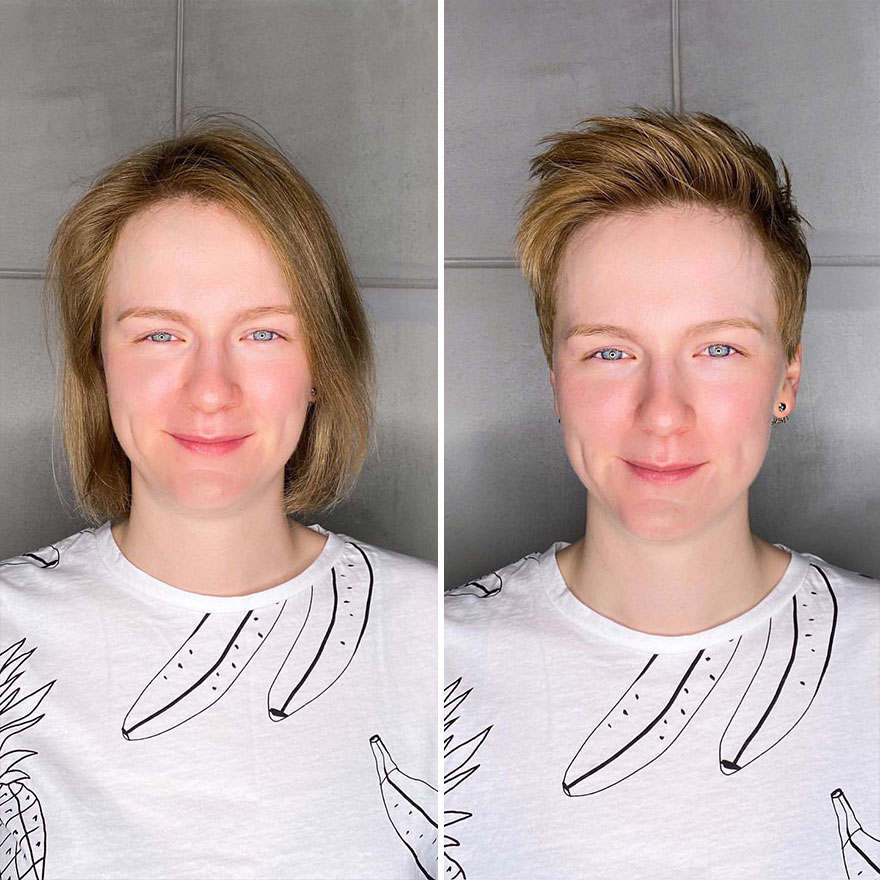 Women Risk Cutting Their Hair And Realize That They Only Gained From It