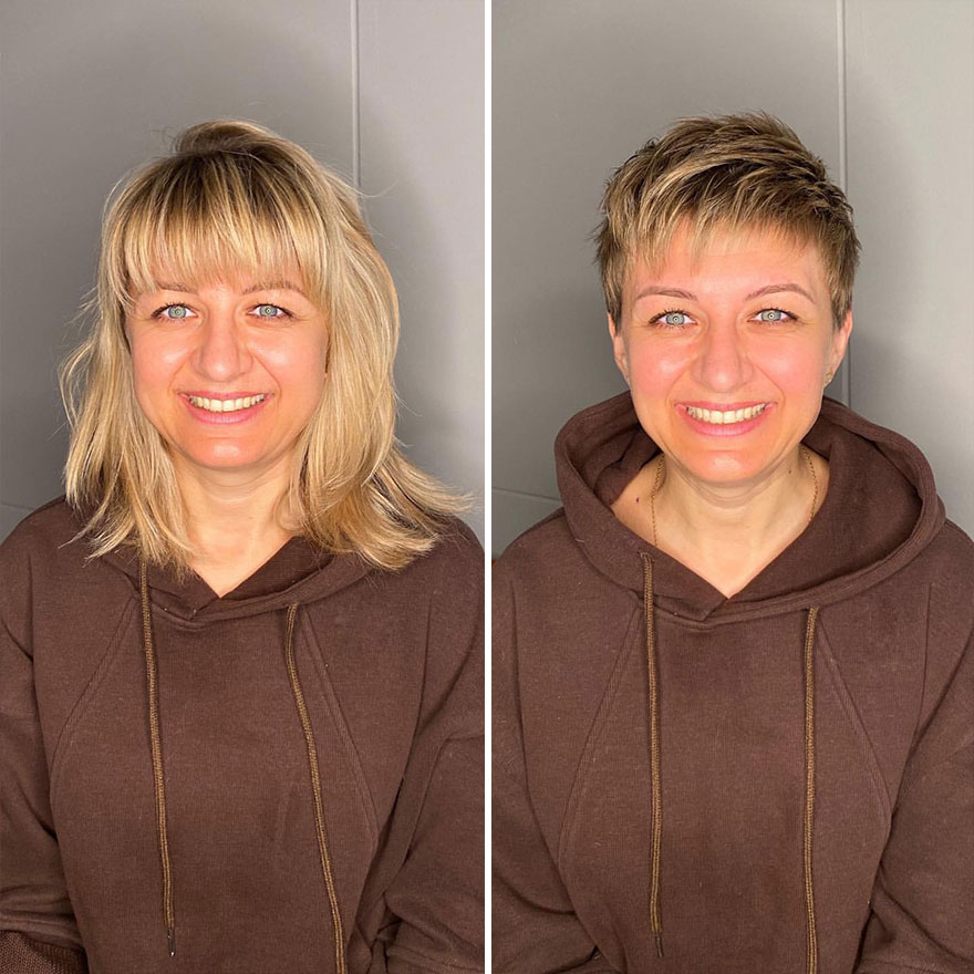 Women Risk Cutting Their Hair And Realize That They Only Gained From It