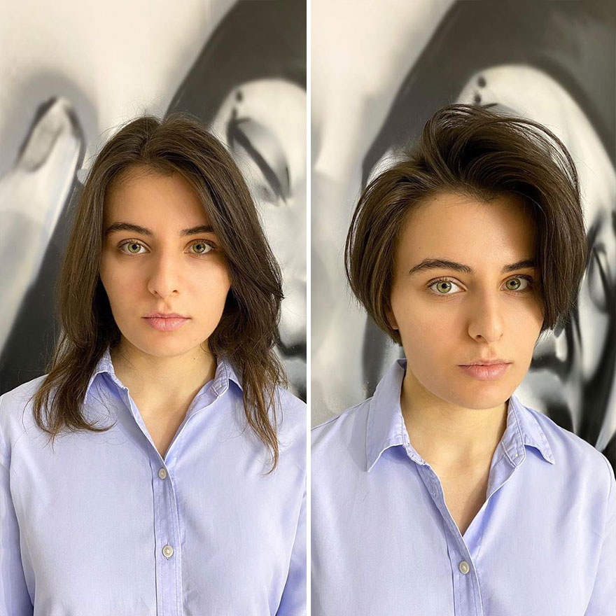 Women Risk Cutting Their Hair And Realize That They Only Gained From It