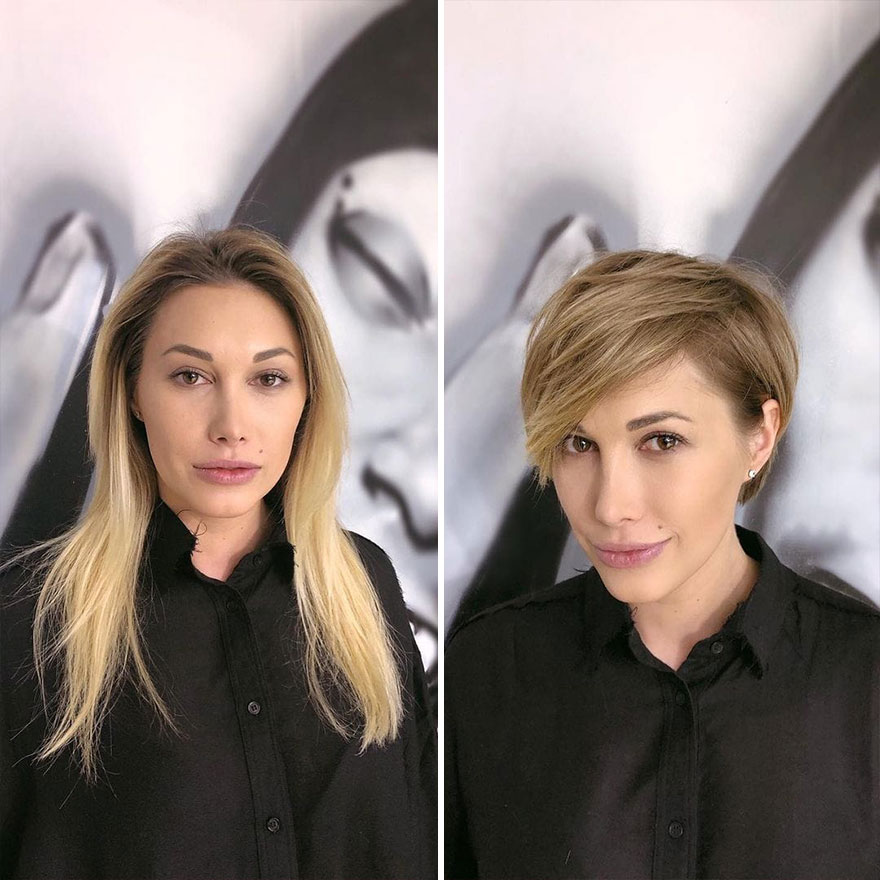 Women Risk Cutting Their Hair And Realize That They Only Gained From It