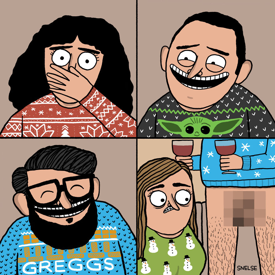 Christmas Jumper Day On Zoom