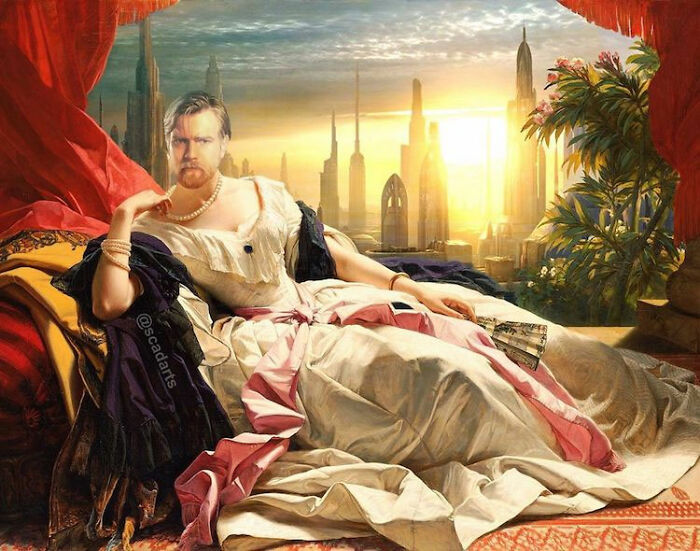 Husband Secretly Changes Framed Photos At Home To 'Star Wars' Art, Wife Doesn't Notice Husband Secretly Changes Framed Photos At Home To 'Star Wars' Art, Wife Doesn't Notice