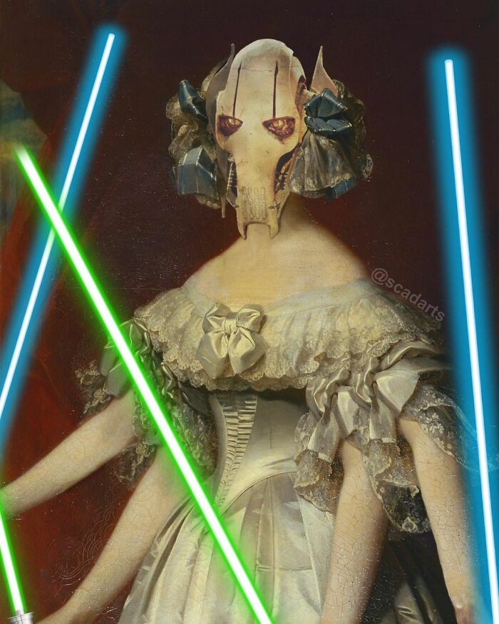 Husband Secretly Changes Framed Photos At Home To 'Star Wars' Art, Wife Doesn't Notice Husband Secretly Changes Framed Photos At Home To 'Star Wars' Art, Wife Doesn't Notice