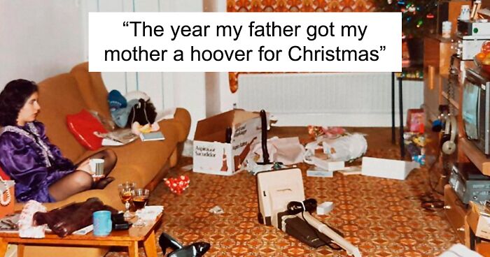 50 Hilarious Family Christmas Photos Shared By People Who Cringe At Them Today