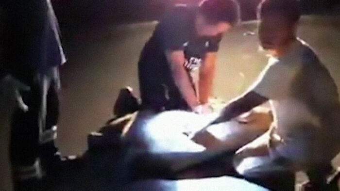 Baby Elephant Who Looked Dead After Being Hit By A Motorcycle Receives CPR, Survives And Is Reunited With The Mother