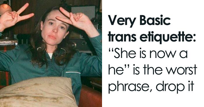 ‘Basic Trans Etiquette’ Goes Viral After Elliot Page Comes Out As Transgender