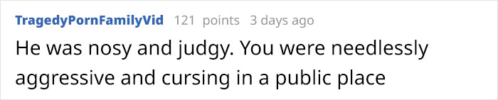 Person Snaps At A Stranger Who Says They Shouldn't Be Smoking, Asks If They're A Jerk Person Snaps At A Stranger Who Says They Shouldn't Be Smoking, Asks If They're A Jerk
