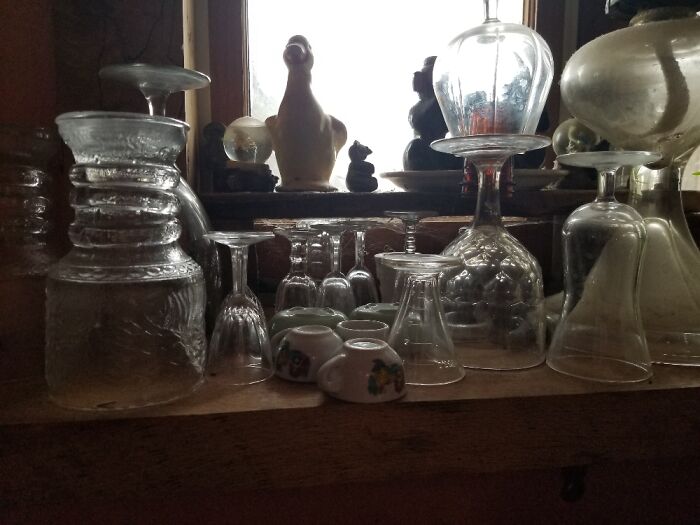 I Love Glass. Art Glass, Old Bottles, Stained Glass, Tiny Drinking Glasses Like These.