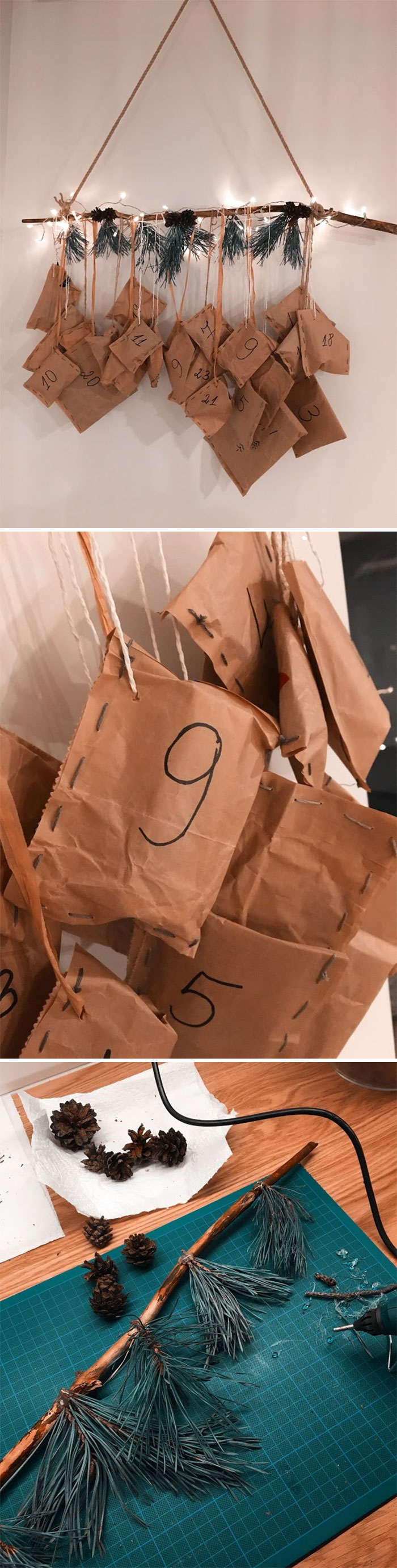 My DIY Advent Calendar Made From Things I Have Around My Home