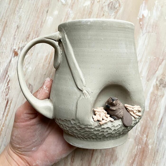 Ceramic-Mugs-Animal-Sculptures-Side-Ap-Curiosities