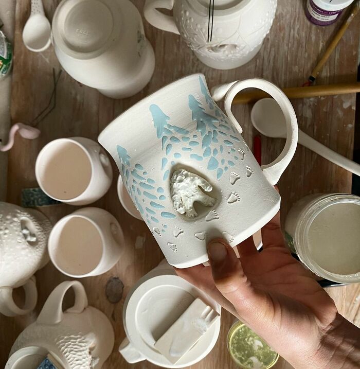 Ceramic-Mugs-Animal-Sculptures-Side-Ap-Curiosities