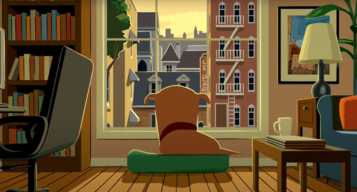 Adorable Short Animation Shows How A Furry Friend Can Help Get Through Tough Times Adorable Short Animation Shows How A Furry Friend Can Help Get Through Tough Times