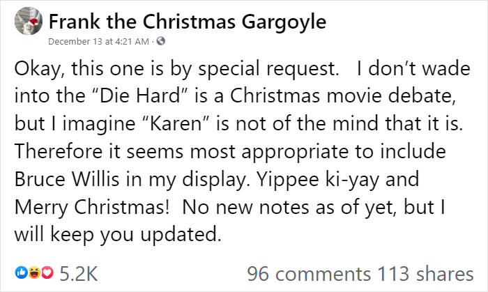 "Karen" Keeps Leaving Notes Complaining About Woman's Decorations, Woman Responds By Adding Even More "Karen" Keeps Leaving Notes Complaining About Woman's Decorations, Woman Responds By Adding Even More