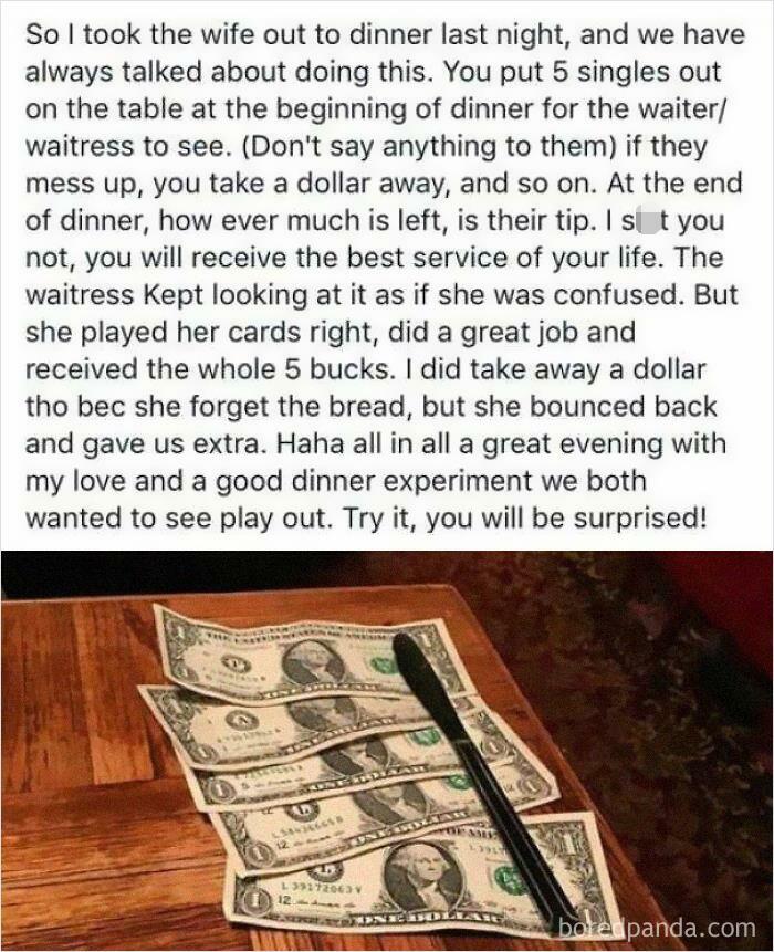 Treating A Server Like This Is Trashy