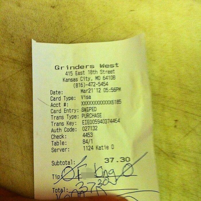 And You Thought The 1% Tip Was Bad...